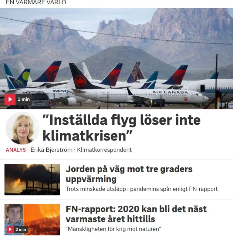 En Analys Av SVT:s Klimatanalys – Bokdjuret